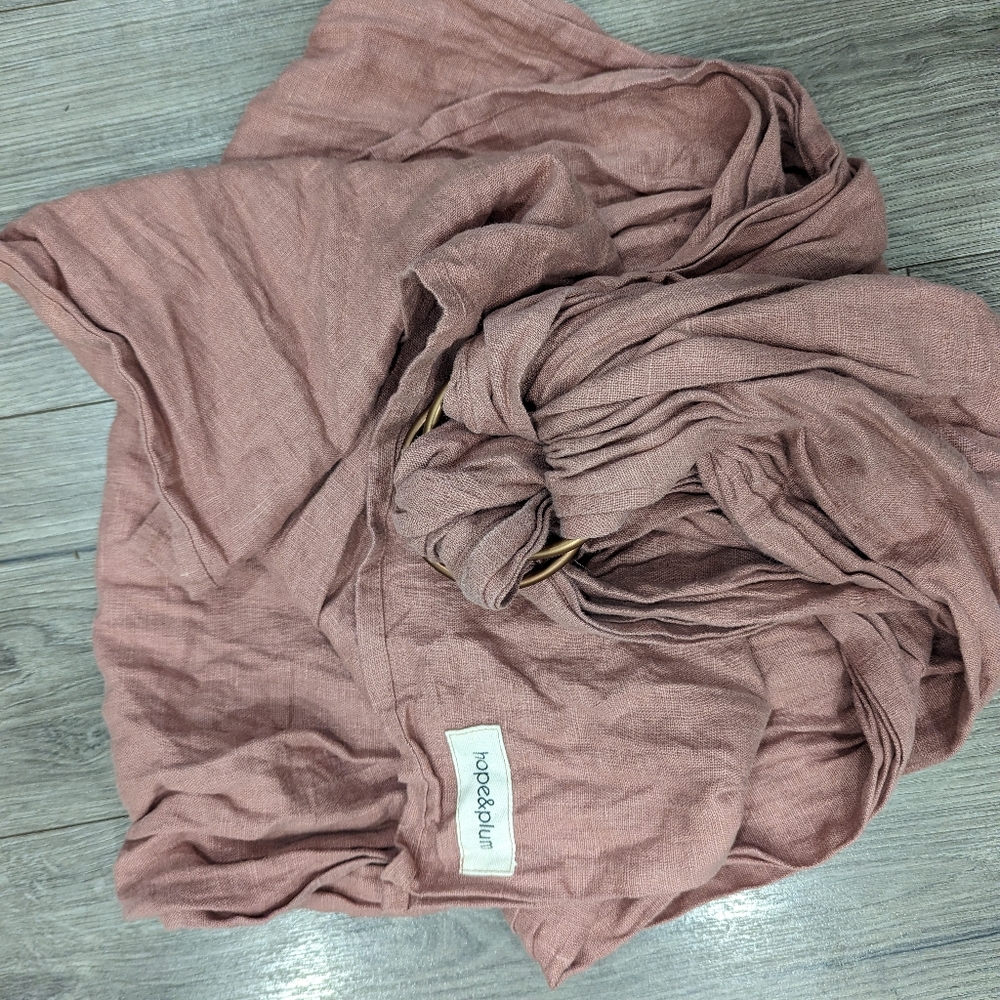 Hope and Plum Ring Sling - Linen